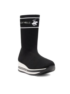 Členkové topánky Beverly Hills Polo Club čierna