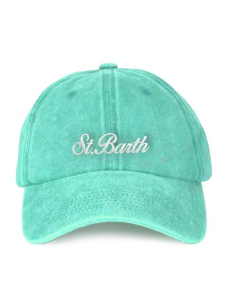 Zielona czapka z daszkiem Mc2 Saint Barth