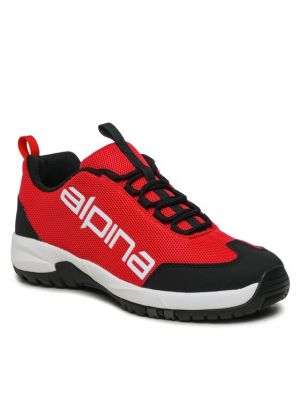 Ниски обувки Alpina червено