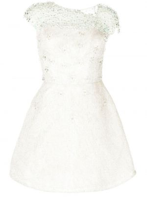 Mini šaty Isabel Sanchis - Bílá
