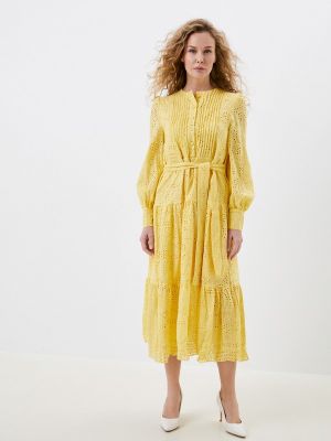 Платье Izabella желтое