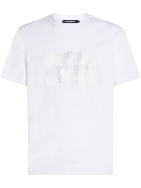 T-shirt Karl Lagerfeld hvid