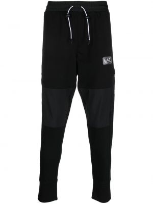 Cargo nadrág Ea7 Emporio Armani - Fekete