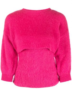 Różowy sweter Vivetta