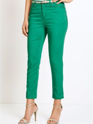 Зеленые брюки Bonprix