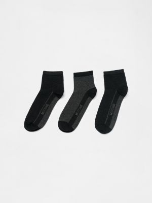 MUSTANG Skarpetki 3-pak - Szary ciemny Kobieta - 35/38 EUR(35-38)