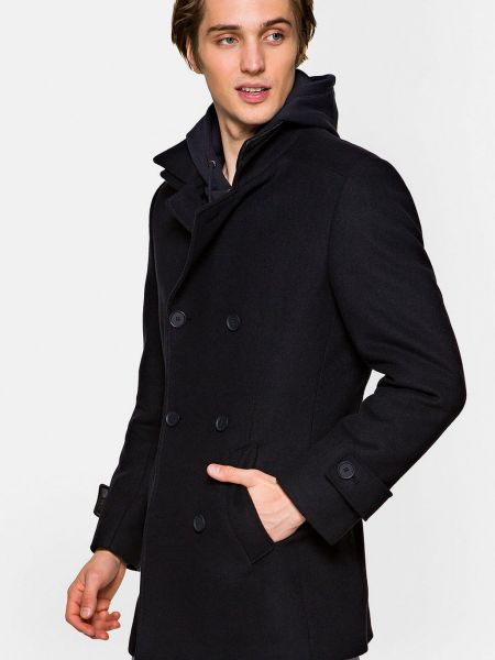 Зимнее пальто Lancerto черное