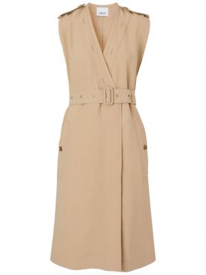 V-hals dress Burberry brun