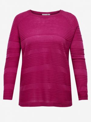 Sweter Only Carmakoma różowy