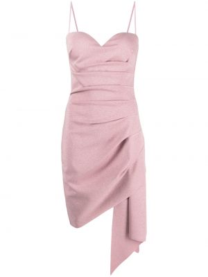 Асиметрична коктейлна рокля Chiara Boni La Petite Robe розово