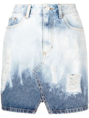Spódnica jeansowa Sjyp - Niebieski