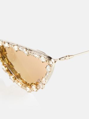 Слънчеви очила Dior Eyewear златисто