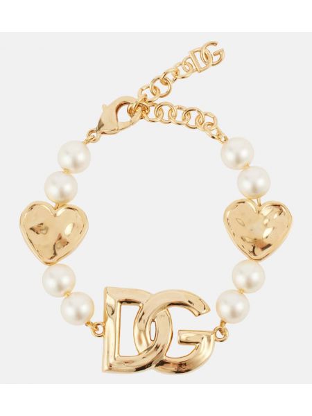 Armband med pärlor Dolce&gabbana guld