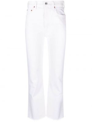 Jeans bootcut taille haute Citizens Of Humanity blanc
