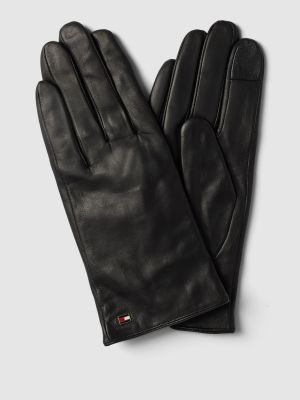 Rękawiczki Tommy Hilfiger czarne