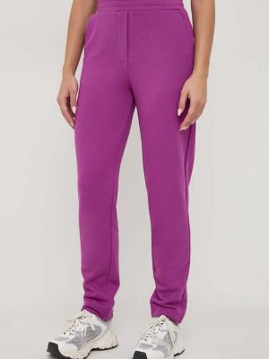 Sportovní kalhoty Marella fialové