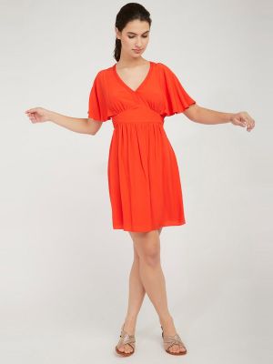 Mini vestido Naf Naf naranja
