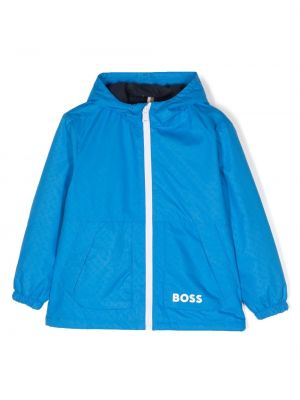 Giacca a vento con stampa Boss Kidswear