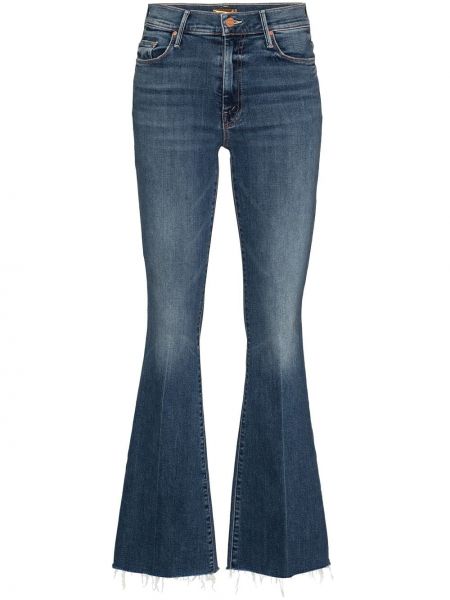 Bootcut jeans ausgestellt Mother blau