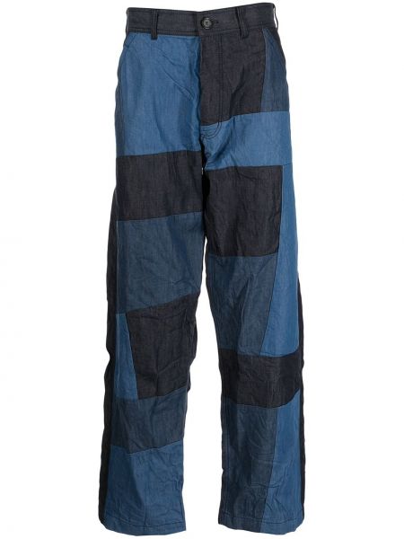 Relaxed панталон Comme Des Garçons Shirt синьо