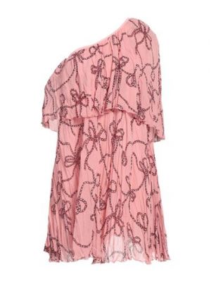 Платье мини короткое Pinko Uniqueness, розовое