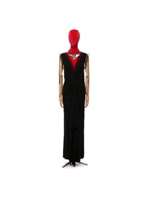 Платье из вискозы Tom Ford, черное