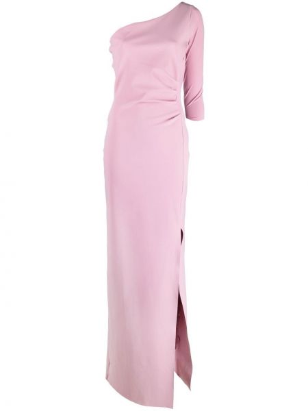 Sukienka wieczorowa z długim rękawem Chiara Boni La Petite Robe - różowy