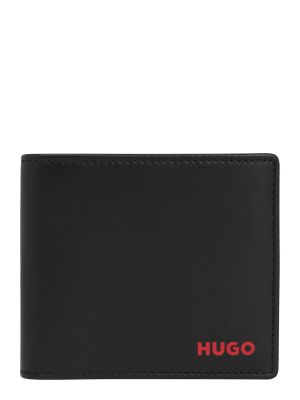 Portofel din piele Hugo negru