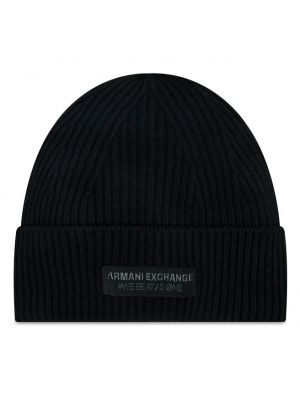 Căciulă Armani Exchange negru