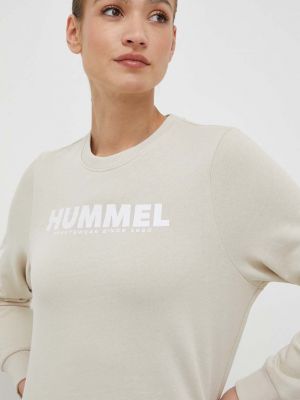 Pamučna vesta Hummel bež