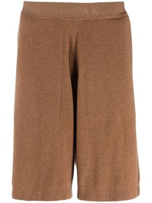 Bermuda kratke hlače iz kašmirja Filippa K rjava