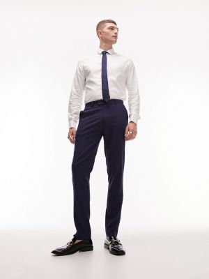 Классические брюки Topman синие