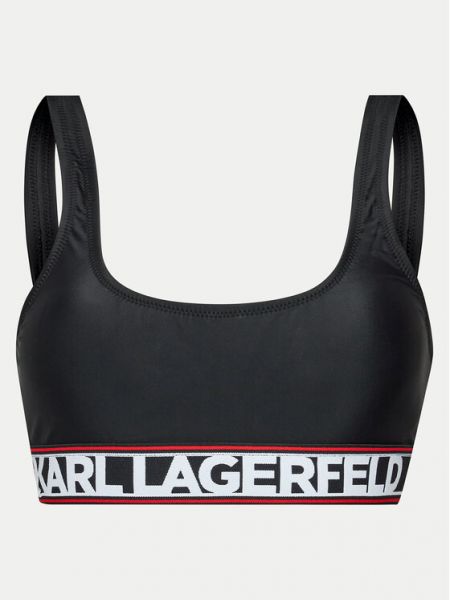 Plavky Karl Lagerfeld čierna