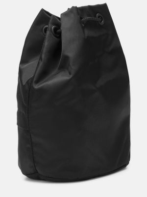 Nylónová listová kabelka Burberry čierna
