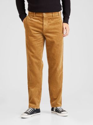 Hlače chino Norse Projects rjava