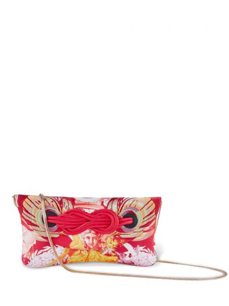 Blomstret clutch Shanghai Tang rød