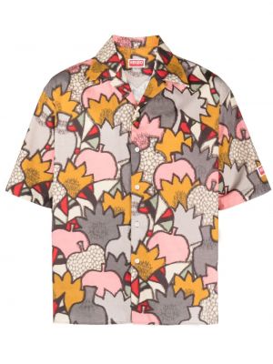 Košile s knoflíky Kenzo růžová