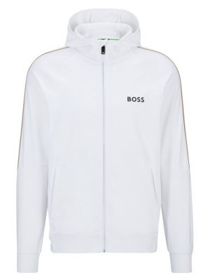 Bluza z kapturem Boss biała
