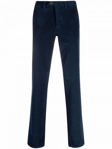 Pantalones slim fit Canali azul