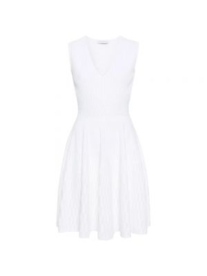 Dzianinowa sukienka mini Antonino Valenti biała