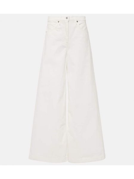 High waist jeans ausgestellt Nili Lotan weiß