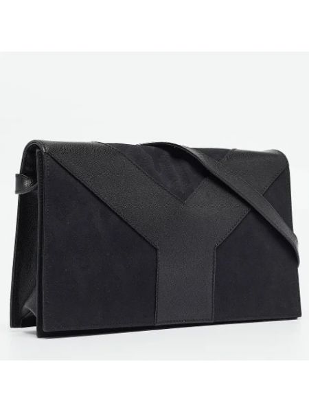 Bolso cruzado Yves Saint Laurent Vintage negro