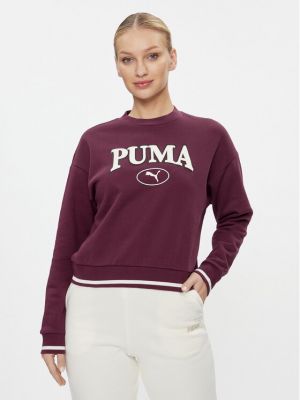 Majica dugih rukava sa dugačkim rukavima Puma bordo