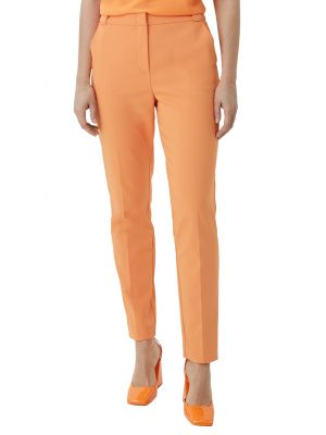 Pantalon plissé Comma orange