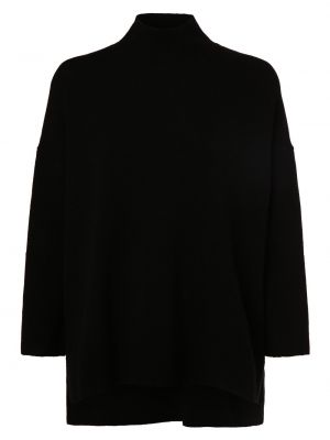 Czarny sweter wełniany z wełny merino Apriori