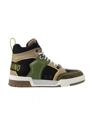 Sneakersy Moschino zielone