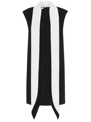 Vlněné mini šaty Givenchy - černá