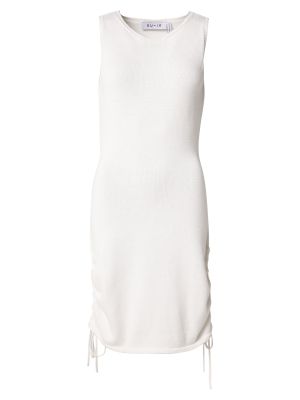 Плетена плетена рокля Nu-in бяло