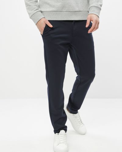 Slim fit chinos Only & Sons modré