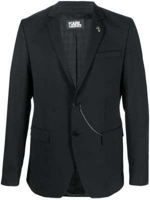 Lang blazer Karl Lagerfeld svart